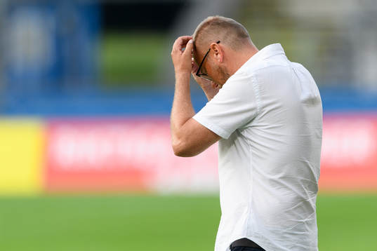 Halmstads tränare Magnus Haglund