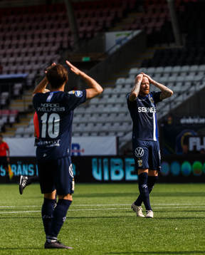 IFK Göteborgs Patrik Karlsson Lagemyr och Alexander