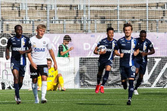 IFK Göteborgs Tobias Sana jublar