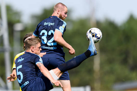 Malmö FFs Sören Rieks och Jo Inge Berget