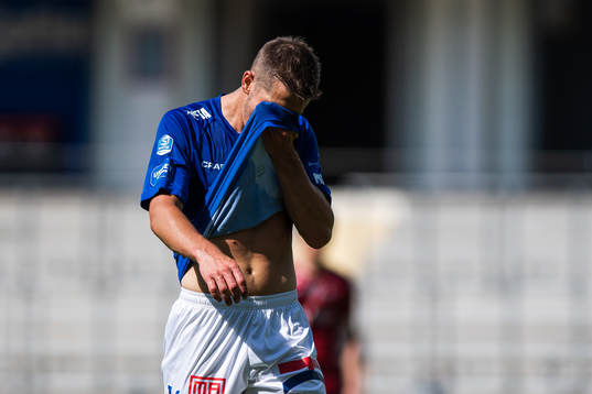 Trelleborgs Oscar Johansson deppar