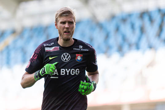Örgrytes målvakt Fredrik Andersson