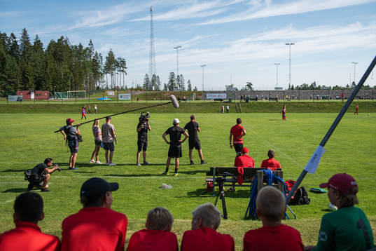 Torbjörn Nilsson, tränare för Ytterby IS P07-lag, och