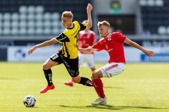 Häckens Jasse Tuominen och Kalmars Svante Ingelsson