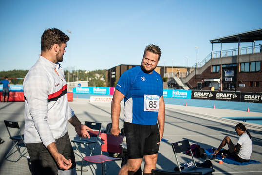 Simon Pettersson, Hässelby SK, och Daniel Ståhl,