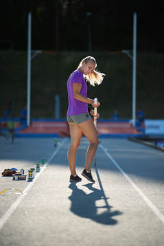 Lisa Gunnarsson, Hässelby SK, i damernas stavhopp