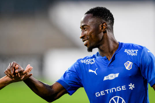 Halmstads Sadat Karim jublar