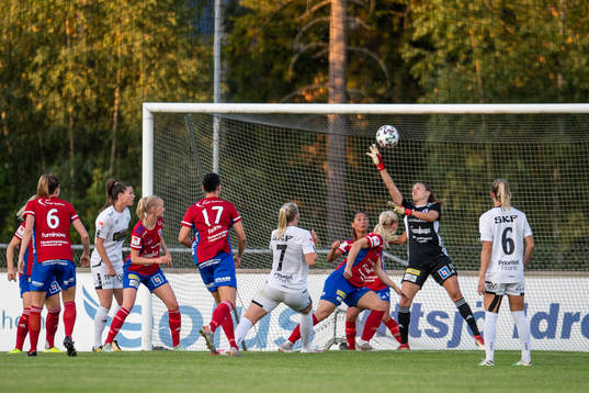 Vittsjös målvakt Anke Preuss