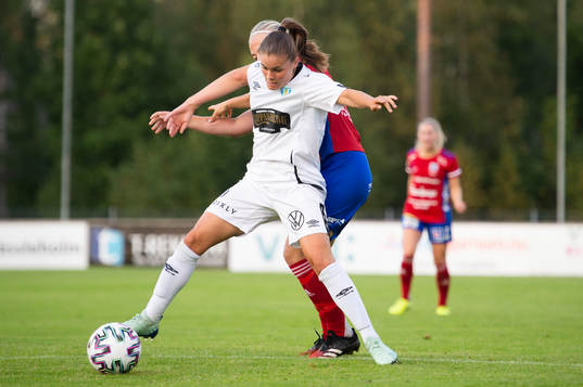 Vittsjös Paulina Nyström och Göteborgs Hanna Wijk
