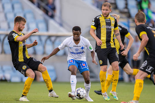 IFK Norrköpings Abdulrazaq Ishaq mot Hammarbys Darijan