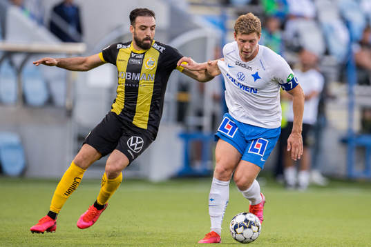 Hammarbys Abdul Khalili och IFK Norrköpings Alexander