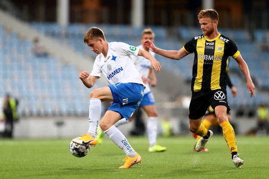 IFK Norrköpings Ísak Bergmann Jóhannesson
