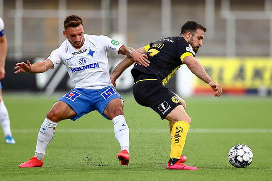 IFK Norrköpings Sead Haksabanovic och Hammarbys Abdul