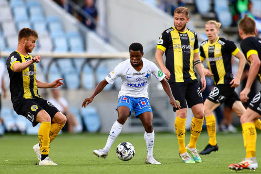 IFK Norrköpings Abdulrazaq Ishaq och Hammarbys Darijan