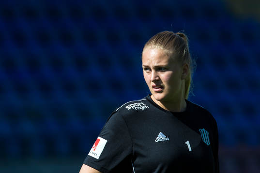 Piteås målvakt Caroline Frykgård