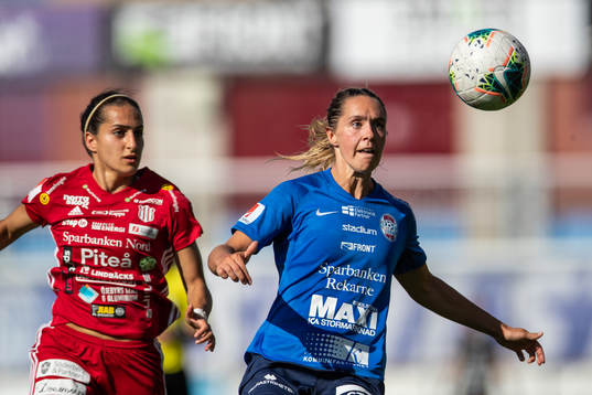 Piteås Sejde Abrahamsson och Eskilstunas Felicia Rogic