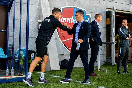 Kjetil Knutsen, head coach of Bodø/Glimt, and Martí