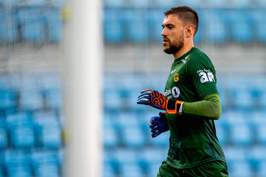 Goalkeeper Nikita Haikin of Bodø/Glimt