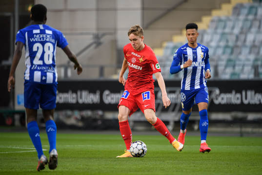 IFK Norrköpings Ísak Bergmann Jóhannesson