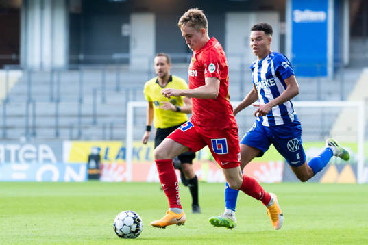 IFK Norrköpings Ísak Bergmann Jóhannesson