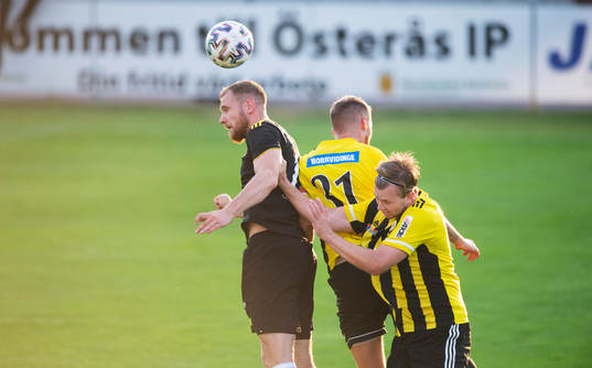IFK Hässleholms Mattias Jönsson och William Andersson  i