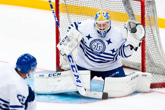 Leksands målvakt Janne Juvonen