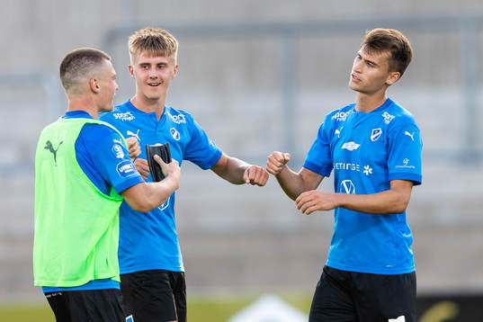 Halmstads Samuel Kroon, Erik Ahlstrand och Rasmus
