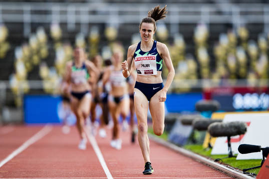 Laura Muir of Great Britain