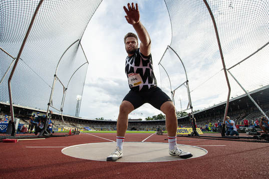 Daniel Ståhl of Sweden