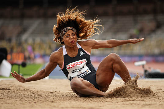 Abigail Irozuru of Great Britain