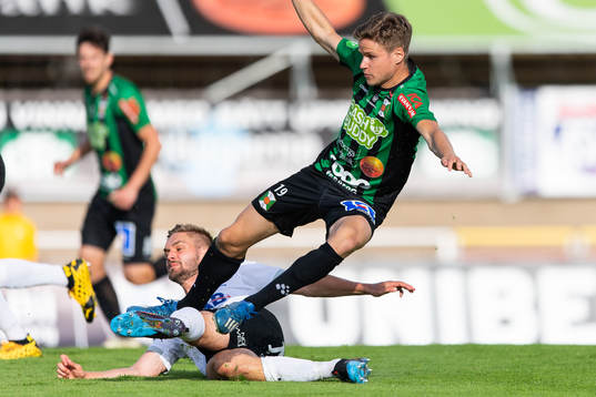 Örebros Johan Mårtensson och Varbergs Gustav Norlin