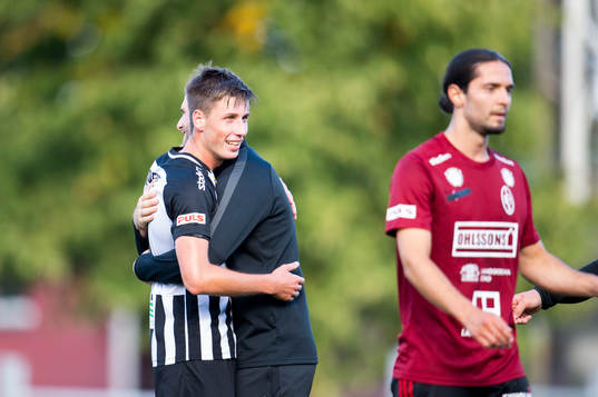 Landskronas Filip Olsson jublar
