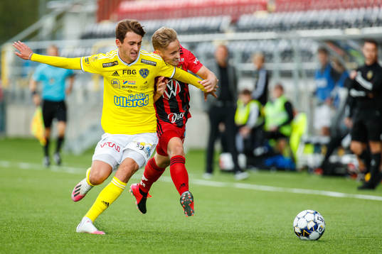 Falkenbergs Lorik Ademi och Östersunds Henrik Bellman