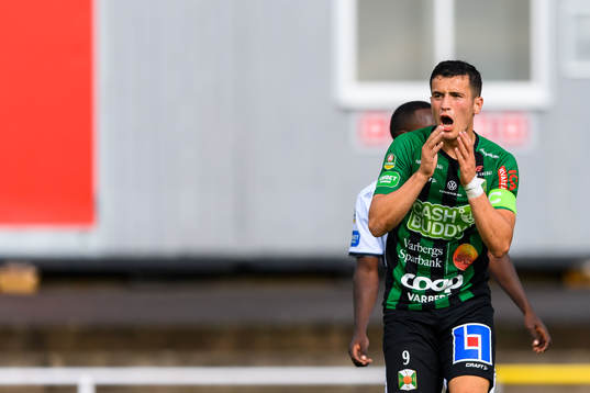 Varbergs Astrit Selmani deppar