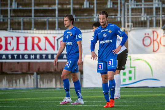IFK Norrköpings Linus Hallenius deppar