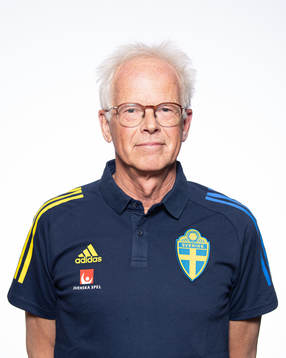 Anders Valentin, läkare för Sveriges fotbollslandslag