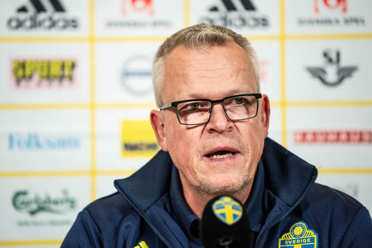 Head coach Janne Andersson of the Swedish national football