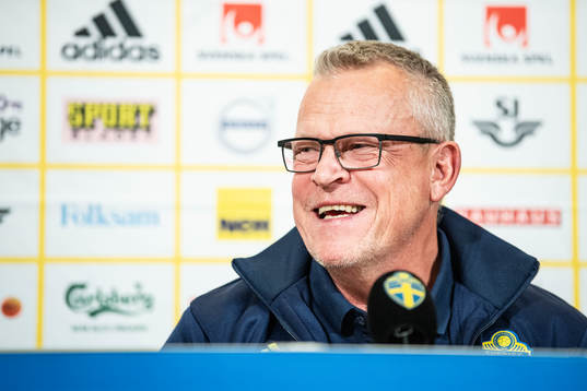 Head coach Janne Andersson of the Swedish national football