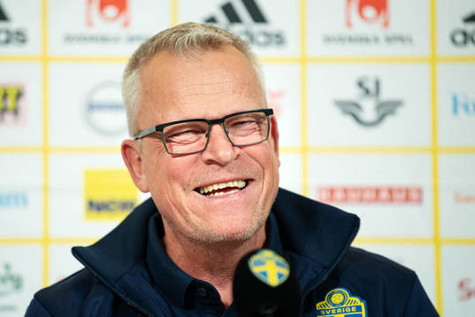 Head coach Janne Andersson of the Swedish national football