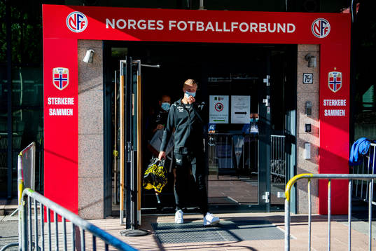 Erling Braut Haaland of the Norwegian national football team
