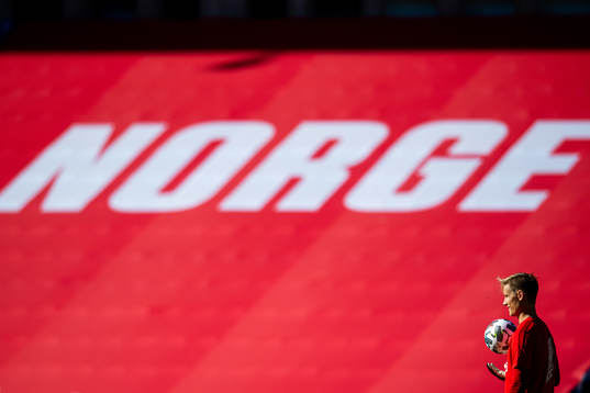 Goalkeeper Sondre Rossbach of the Norwegian national