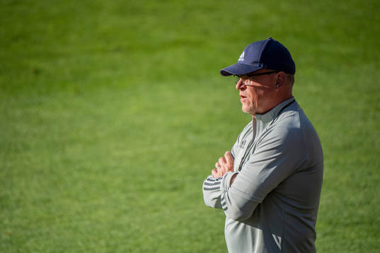 Janne Andersson, head coach of the Swedish national