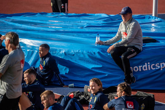 Janne Andersson, head coach of the Swedish national
