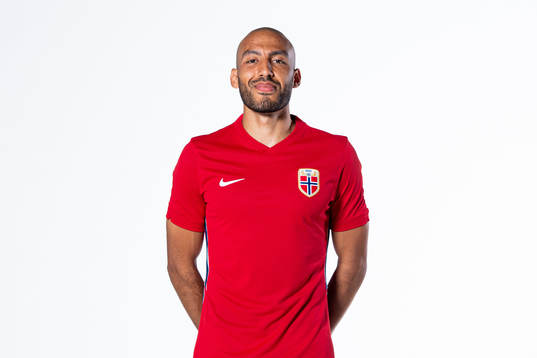 Haitam Aleesami of the Norwegian national football team