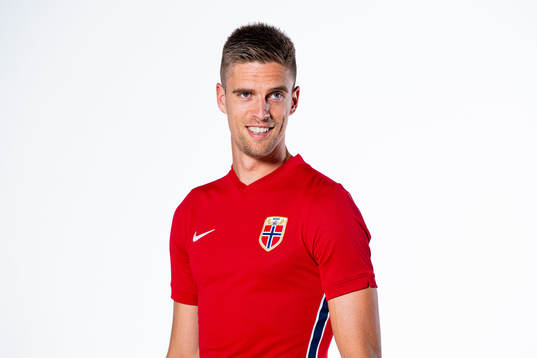 Markus Henriksen of the Norwegian national football team