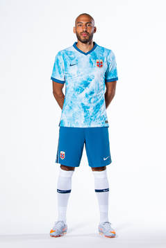 Haitam Aleesami of the Norwegian national football team