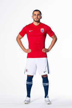 Omar Elabdellaoui of the Norwegian national football team