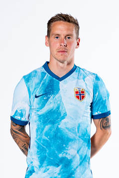 Stefan Johansen of the Norwegian national football team