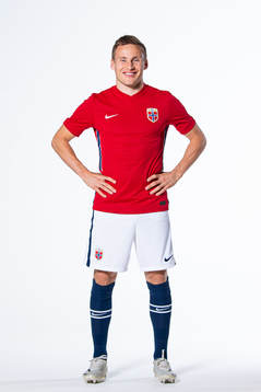 Jonas Svensson of the Norwegian national football team