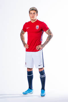 Mathias Normann of the Norwegian national football team